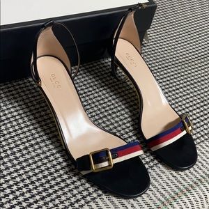 Gucci heels bamboo rare edition